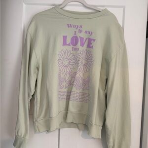 Pacsun Light Green Longsleeve